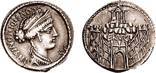 considia roman coin denarius